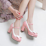 Chaussure Vintage Noeud Rose Vintage