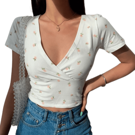 Crop Top Bohême