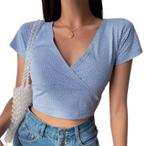 Crop Top Fleuri