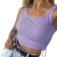 Crop Top Vintage En Maille