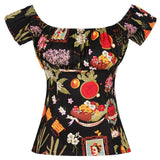 Haut Vintage Femme Frida