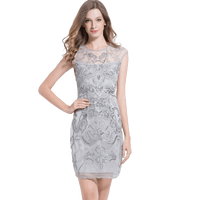 Robe Argent Vintage Vintage-Dressing