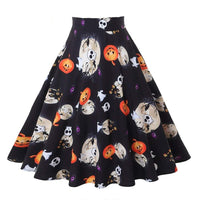 Jupe Pin-Up Femme Halloween Année 50