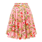 Jupe Année 50 Florale Kitsch