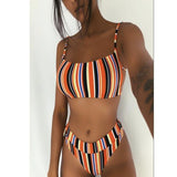 Maillot de Bain Vintage Push-Up Deux Pièces | Vintage-Dressing