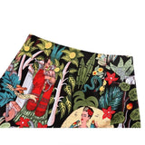 Mini Jupe Vintage Frida Exotique Pin-Up 1