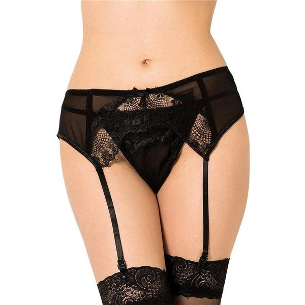 Porte Jarretelle Vintage Noir | vintage-dressing