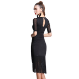 Robe Charleston Noire Années 20 Vintage-Dressing