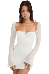 Robe d'été Vintage Blanche