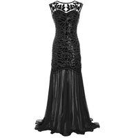 Robe Gatsby Année 20 Noire Rétro Chic 1