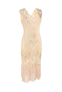 Robe Gatsby Chic Courte Ivoire 1