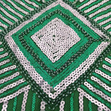 Robe Gatsby Courte Verte Rétro Chic 4