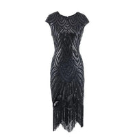 Robe Gatsby Le Magnifique Noire Année 20