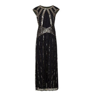 Robe Gatsby Longue Noire Année 20