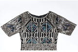 Robe Gatsby Longue Or Années 20 Rétro Chic 2