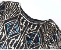 Robe Gatsby Longue Or Années 20 Rétro Chic 3