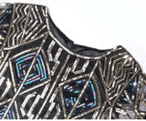 Robe Gatsby Longue Or Années 20 Rétro Chic 3