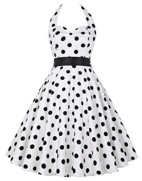 Robe à pois guinguette hotsell