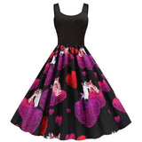 Robe Guinguette Chat | Vintage-Dressing