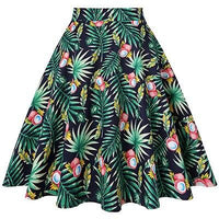 Robe Guinguette Jupon Tropical | Vintage-Dressing