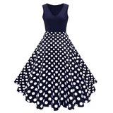 Robe Guinguette Vintage Pois