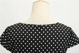 Robe Guinguette Noire Vintage 3