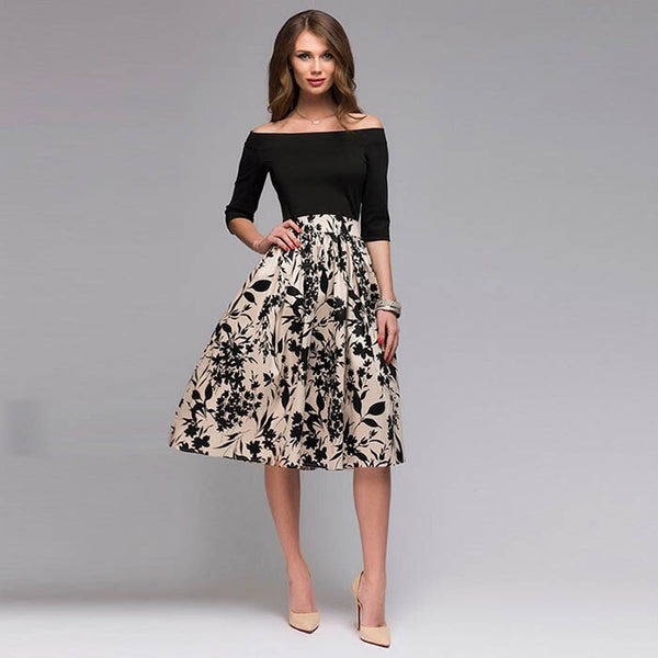 Robe année 60 pin up outlet
