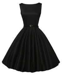 Robe Rockabilly Noire | vintage-dressing