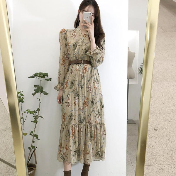 Robe en mousseline discount fleurie