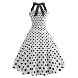 Robe Vintage Style Pin-Up Rockabilly à Pois