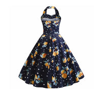 Robe Vintage Rockabilly Citron 1