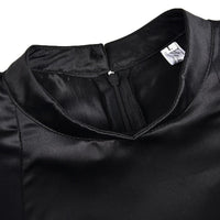 Robe Vintage Trapeze Noire Rétro Chic Cocktail