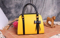 Sac à Main Vintage Année 60 Jaune 2