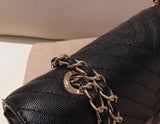 Sac à Main Vintage Année 70 Noir Rétro Chic 3