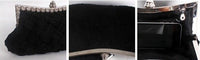 Sac à Main Vintage Femme Noir Rétro Chic
