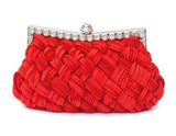 Sac à Main Vintage Femme Rouge Rétro Chic