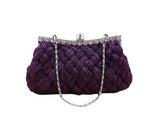 Sac à Main Vintage Femme Violet Rétro Chic