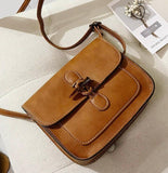 Sac à Main Vintage Marron Rétro 1