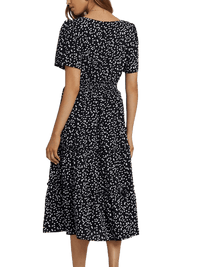 Robe bohème rétro pour femme - Vintage-Dressing